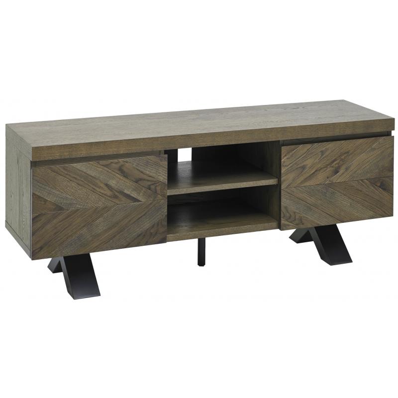 Bohemia Fumed Oak TV Unit